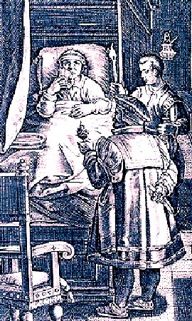 Patient Taking Medicine for the Pox